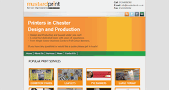Desktop Screenshot of mustardprintltd.co.uk